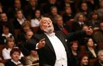 Krzysztof Penderecki under en koncert i Polen i 2009. Foto: Agencja Gazeta/Ritzau Scanpix