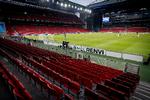 Før der blev lukket ned for al fodbold, nåede FC København og Horsens at spille for tomme  tribuner i Parken. Foto: Jens Dresling/POLFOTO