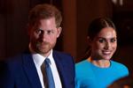 Prins Harry og hans hustru, Meghan, træder tirsdag tilbage som seniormedlemmer i det britiske kongehus. Foto: Justin Tallis/Ritzau Scanpix