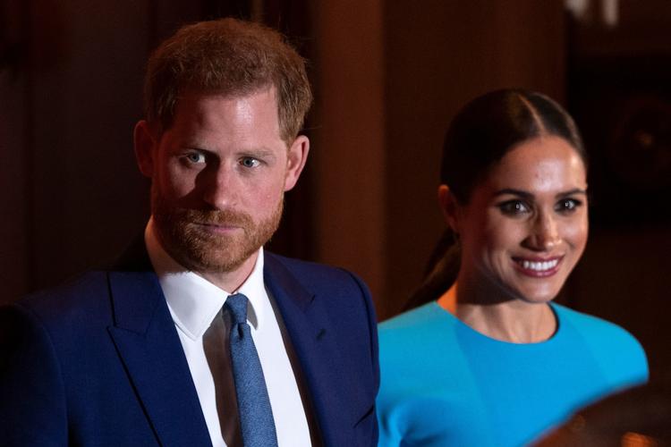 Prins Harry og hans hustru, Meghan, træder tirsdag tilbage som seniormedlemmer i det britiske kongehus. Foto: Justin Tallis/Ritzau Scanpix