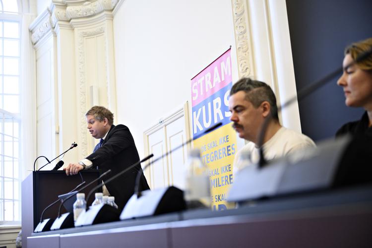 Valgnævnet mener, at Stram Kurs har snydt med vælgererklæringer. Partistifter Paludan vil oprette søsterparti. Foto: Philip Davali/POLFOTO