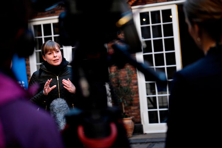 Kulturminister Joy Mogensen (S) er blevet kritiseret for at være for uambitiøs i bestræbelserne på at holde hånden under de danske medier i coronatiden.  Foto: Philip Davali/Ritzau Scanpix