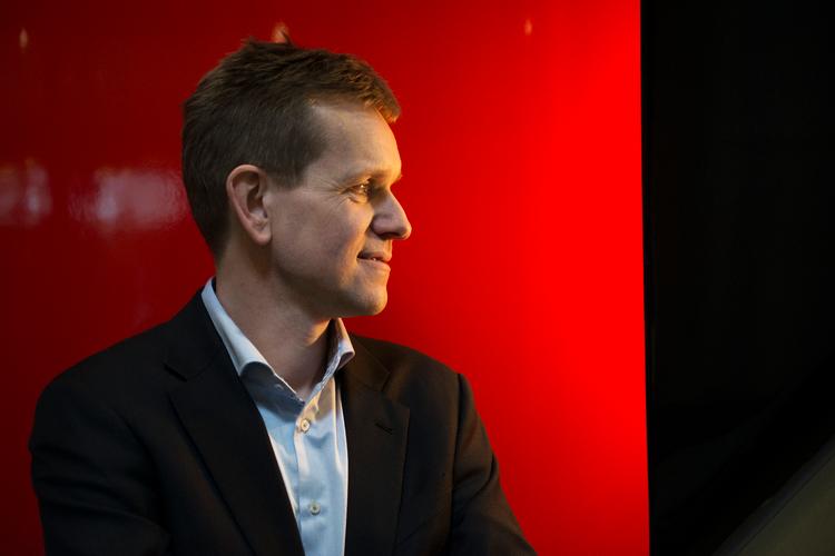 Lars Bonderup Bjørn har på Facebook fået positive reaktioner på sin aprilsnar. På Twitter er den derimod blevet kaldt »en smule usmagelig«.  Foto: Morten Lau-nielsen