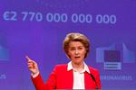 Jeg har en plan, siger Ursula von der Leyen. (Photo by FRANCOIS LENOIR / POOL / AFP) Foto: Francois Lenoir/Ritzau Scanpix