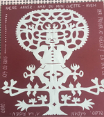 Vindergækkebrevet til Anker, som forhåbentlig har gættet afsenderen og har udsigt til et påskeæg. 