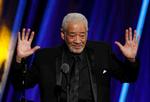Soulsanger mm. Bill  Withers ses her i 2015. hvor han blev indlemmet i  Rock and Roll Hall of Fame i Cleveland, Ohio.Bill Withers blev 81 år gammel. Foto: Aaron Josefczyk/Ritzau Scanpix