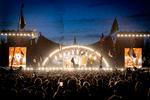 Hiphop-kollektivet Wu-Tang Clan giver koncert på Roskilde Festival, som afholdes på Dyrskuepladsen uden for Roskilde. Foto: Jens Hartmann Schmidt/POLFOTO
