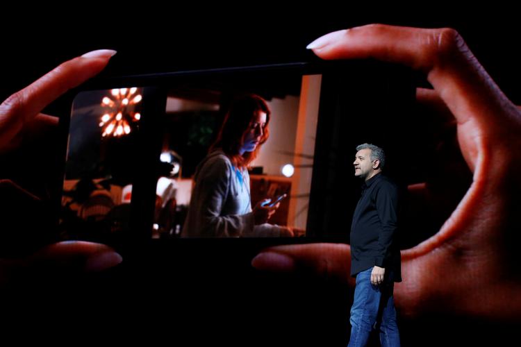 Allerede i efteråret kom de første reklamer for Quibi, som tilbyder underholdning til hverdagens korte pauser. Foto: Steve Marcus/Ritzau Scanpix