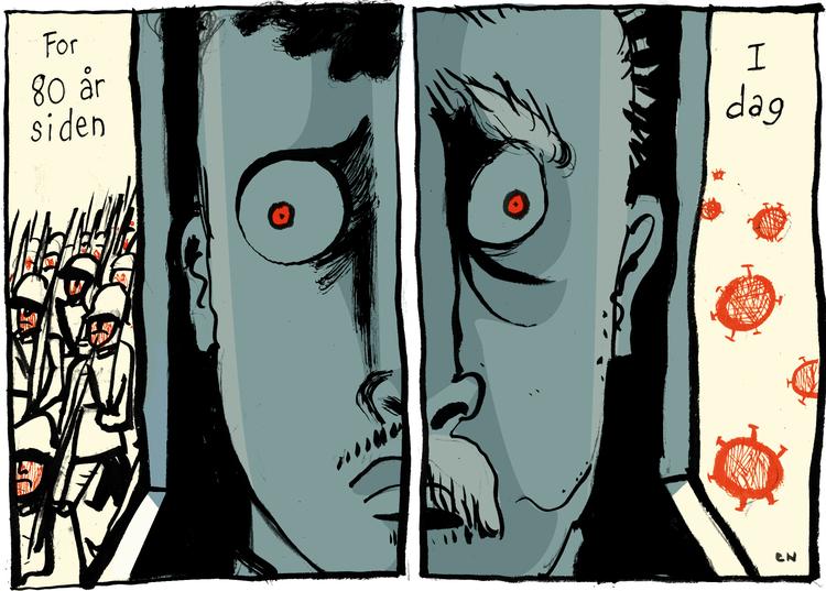 Tegning: Claus Nørregaard Foto: Claus Nørregaard/POLITIKEN