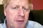 Boris Johnson har via videoer opdateret briterne på sin helbredstilstand. Foto: -/Ritzau Scanpix