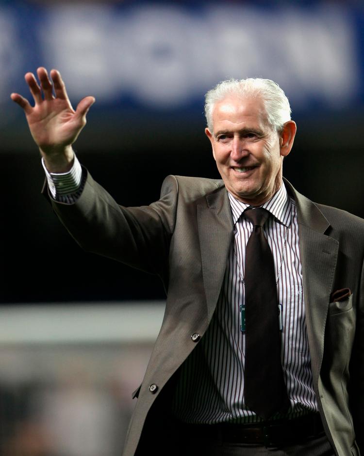 Peter Bonetti, der som ung målmand blev kaldt 'The Cat' pga. sin smidighed og gode reflekser på stregen, spillede i alt 729 kampe for Chelsea i alle turneringer.   Foto: Darren Walsh/Ritzau Scanpix