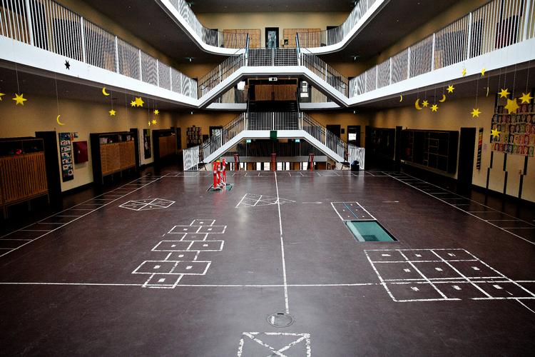 Snart vil københavnske skoler åbne sig igen for de mindste elever, som  første led i corona-genåbningen af Danmark. Foto: Martin Lehmann/POLFOTO