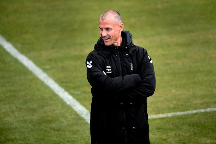 Ebbe Sand nåede aldrig at få en landskamp som assistent for Åge Hareide. Foto: Lars Poulsen/POLFOTO