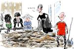 Tegning: Mette Dreyer Foto: Mette Dryer/POLITIKEN