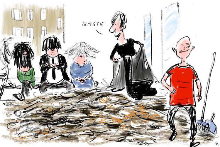 Tegning: Mette Dreyer Foto: Mette Dryer/POLITIKEN