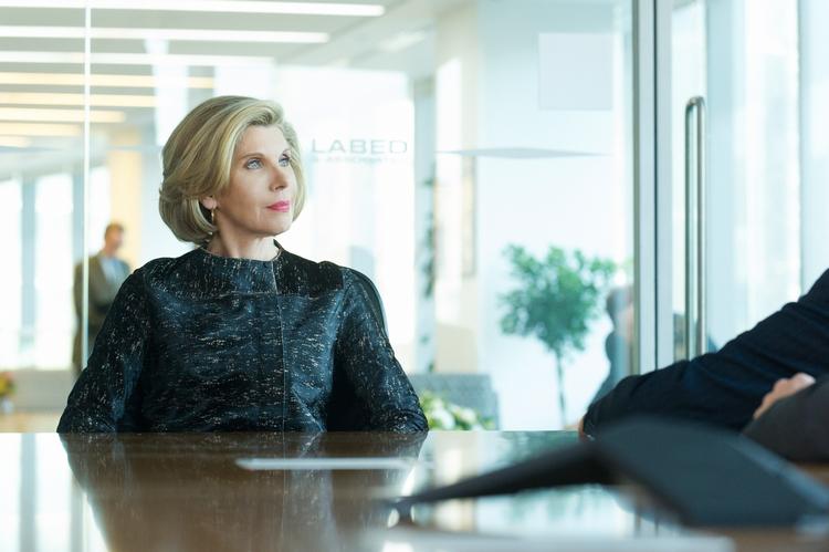 Diane Lockhart er den vel nok mest bærende karakter i 'The Good Fight'. I begyndelsen af den nye sæson er hun i koma og befinder sig pludselig i en alternativ virkelighed, hvor Hillary, ikke Trump, er præsident. Foto: HBO Nordic