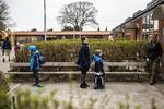 Skoler over hele landet genåbner i dag - her er det     Stengård Skole i Gladsaxe Kommune, der  modtager de første elever. Foto: Ólafur Steinar Gestsson/Ritzau Scanpix