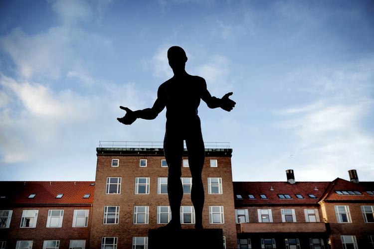 Bispebjerg Hospital deltager i forsøget med gigtmedicinen.  Foto: Jens Dresling/POLFOTO