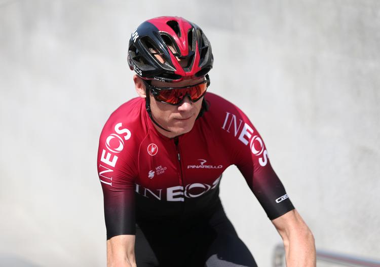 Den firedobbelte Tour de France-vinder Chris Froome øjner lys for enden af tunnellen. Foto: Satish Kumar Subramani/Ritzau Scanpix