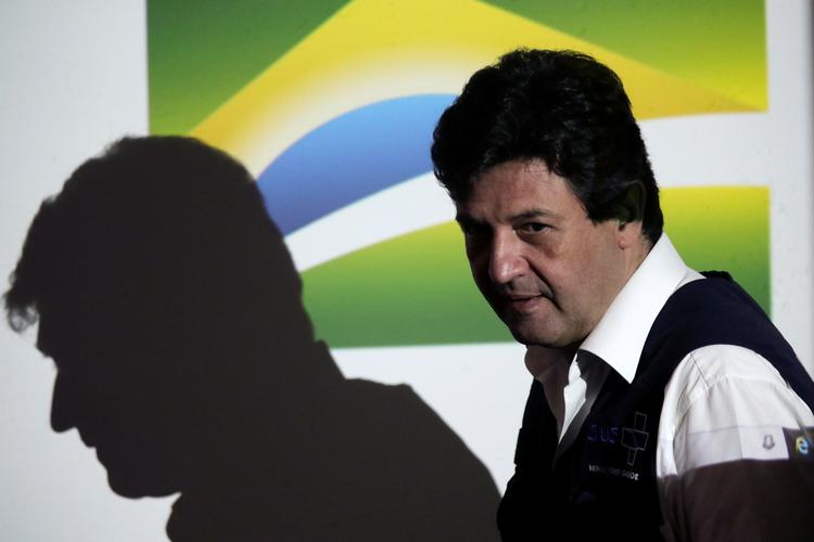 Luiz Henrique Mandetta er fortid som sundhedsminister i Brasilien.  Foto: Ueslei Marcelino/Ritzau Scanpix