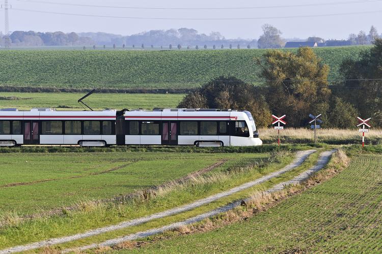 En kvinde er blevet letterere kvæstet, efter hun blev påkørt af letbanen. Arkivfoto Foto: Ernst van Norde/Ernst Van Norde