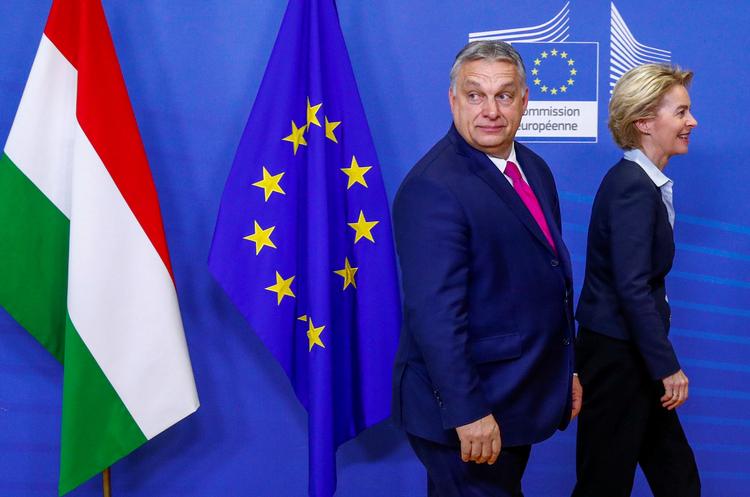 EU bør skride til konkret handling over for den ungarske leder Viktor Orban, mener flere end 70 forhenværende politikere, embedsmænd og universitetsuddannede. Foto: Francois Lenoir/Ritzau Scanpix