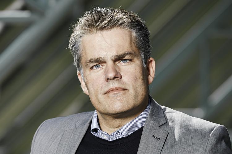 Jysk Fynske Medier nøjedes ikke med at købe Helsingør Dagblad, men tog hele North Medias avisafdeling med i købet. På billedet ses medikoncernens adm. direktør Jesper Rosener.   Foto: Jysk Fynske Medier 