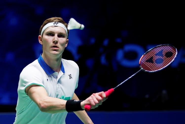 Viktor Axelsen og hans holdkammerater i den danske badmintonelite skal måske vente meget længe på at spille hold-VM på dansk grund. Foto: Andrew Boyers/Ritzau Scanpix