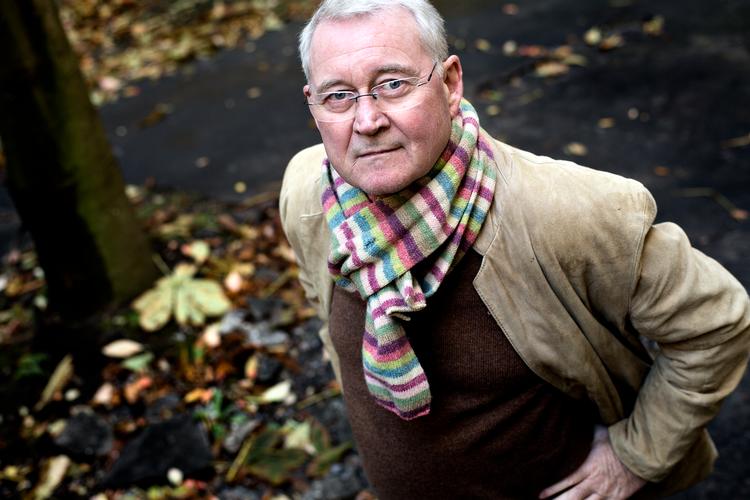 Bjarne Reuter har over 80 bøger bag sig og har i mange år været den danske forfatter, der har fået udbetalt flest bibliotekspenge.  Foto: Lars Just/POLFOTO