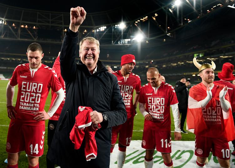 Åge Hareide vandt 21 af 42 landskampe med Danmark. Hans sidste kamp blev EM-playoff-kampen i Irland i november 2019.  Foto: Lars Poulsen/POLFOTO