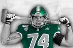 Steven NIelsen spillede 13 kampe  for Eastern Michigan University i 2019. Nu skal han arbejde hårdt for at få spilletid i den NFL-sæson, der er udset til at starte i september.  Foto: emueagles.com/emueagles.com