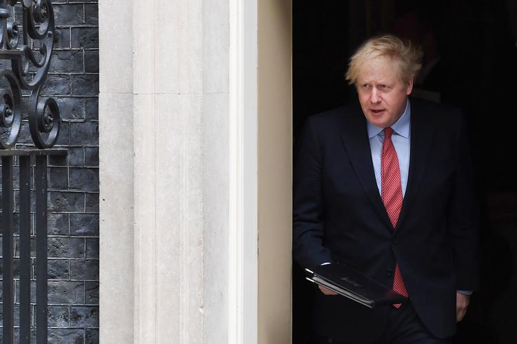 Premierminister Boris Johnson er tilbage fra sygelejet og takker i sin første tale efter raskmelding briterne for tålmodighed under nedlukning. Foto: Daniel Leal-olivas/Ritzau Scanpix