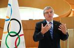 Thomas Bach understreger, at atleternes sundhed har førsteprioritet. Foto: Denis Balibouse/Ritzau Scanpix