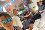 YouTuberne Alexander Husum, Judex og Thomas Kjems på optagelse til ny Gonzo serie. Foto: Alexander Husum / Gonzo