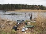 Selvom det er særligt populært at ro i kano på den 176 kilometer lange Gudenå om sommeren, kan man i løbet af alle årstider se folk padle på Danmarks længste å.  Foto: Maria Skjødt