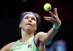 Kiki Bertens har et godt tag på turneringen i Madrid.   Foto: Anton Vaganov/Ritzau Scanpix
