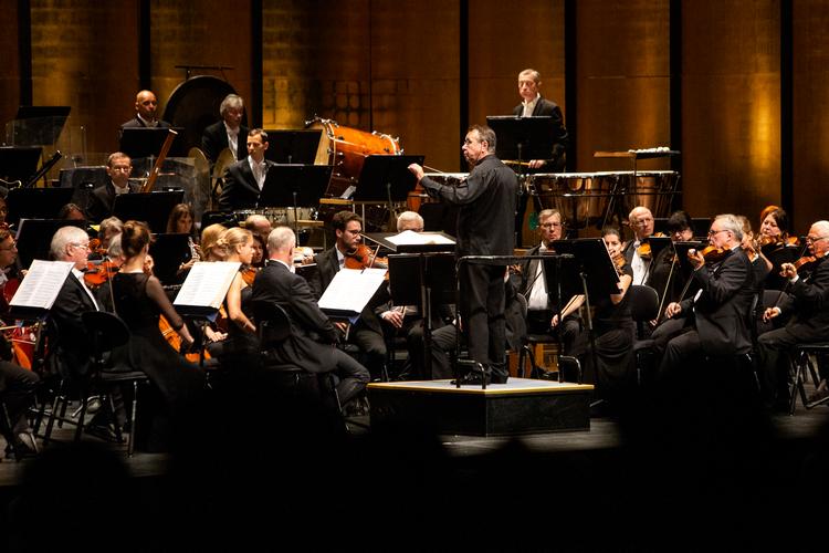 Det Russiske Nationalorkester ved en tidligere lejlighed i Tivolis Koncertsal.  Foto: Andreas Haubjerg/POLFOTO