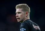 Kevin De Bruyne er ikke vild med eventuelt at skulle vente flere sæsoner på at spille næste Champions League for Manchester City.  Foto: David Klein/Ritzau Scanpix