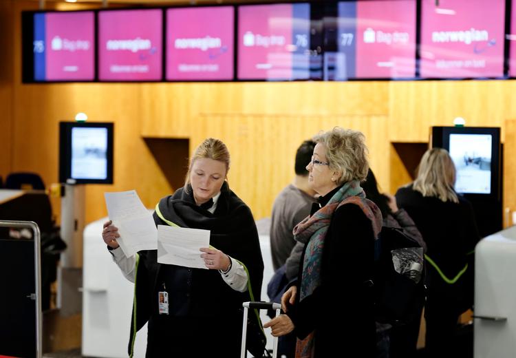 Det er på nuværende tidspunkt meget usikkert, hvornår danske rejsende igen vil kunne tjekke ind med Norwegian i Københavns lufthavn (arkivfoto).  Foto: Jens Dresling/POLFOTO