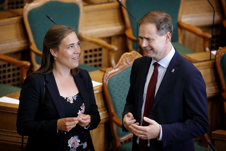 Social- og indenrigsminister Astrid Krag finansminister Nicolai Wammen har været centrale i forhanldingerne om udligningsreformen. Foto: Jens Dresling/POLFOTO