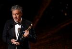Taika Waititi modtog ved de sidste oscaruddelinger statuetten for bedste filmatisering for filmen 'JoJo Rabbit'. Nu betror Disney ham med instruktøransvaret for en ny Star Wars-film.  Foto: Mario Anzuoni/Ritzau Scanpix