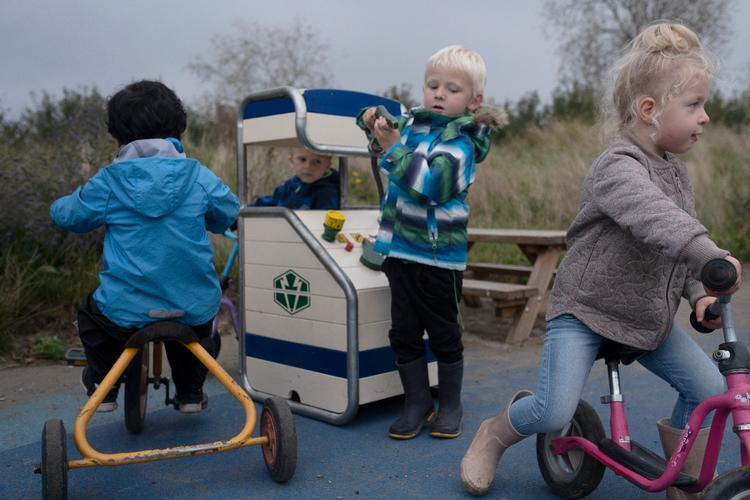 Vejle Kommune har de sidste tre år måtte sætte penge af til at bygge nye daginstitutioner. Hvis væksten fortsætter er det noget af det, borgmesteren forestiller sig at bruge nogle af de 115 millioner kroner mere, som kommunen får som resultat af udligningsreformen. Arkivfoto Mikkel Hørlyck