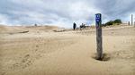 Vandreklitten Rubjerg Knude på Vestkysten mellem Lønstrup og Løkken er op til 90 meter høj, men alligevel forholdsvis nem at bestige. Foto: Morten Langkilde/POLFOTO