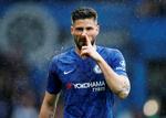 Chelseas franske angriber Olivier Giroud er en af Premier League hårde nysere, men han er også moden til 'veteranholdet'.  Foto: Matthew Childs/Ritzau Scanpix