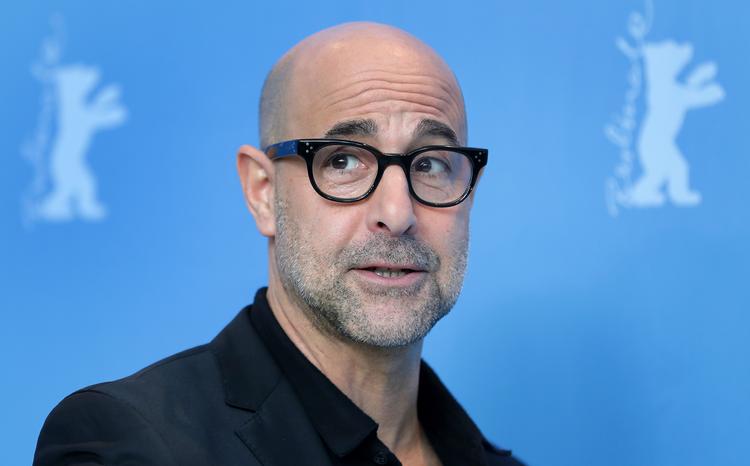 Skuespiller Stanley Tucci har lagt madverdenen og internettet ned med en særlig udgave af cocktailen Negroni. Foto: Michael Sohn/Ritzau Scanpix