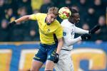  Brøndbys Andreas Maxsø og FCKs Dame N'Doye kommer formentlig snart i kamp igen.  Foto: Jens Dresling/POLFOTO