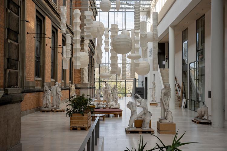 Statens Museum for Kunst er lukket ned for alle ikke-kritiske medarbejdere. Og sådan bliver det ved med at være foreløbigt.  Foto: Peter Hove Olesen/POLFOTO