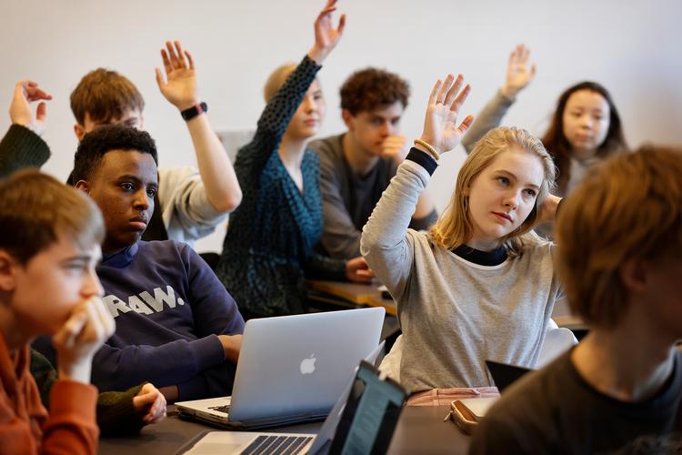 Fuld genåbning af gymnasierne er først i sidste fase. Foto: Jens Dresling/POLFOTO