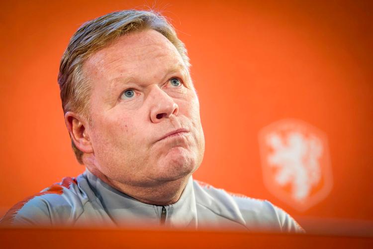 Efter sin aktive karriere, der gav finalesejre ved både EM og i Champions League, blev Ronald Koeman træner, og siden 2018 har han været Hollands landstræner. Foto: Jerry Lampen/Ritzau Scanpix