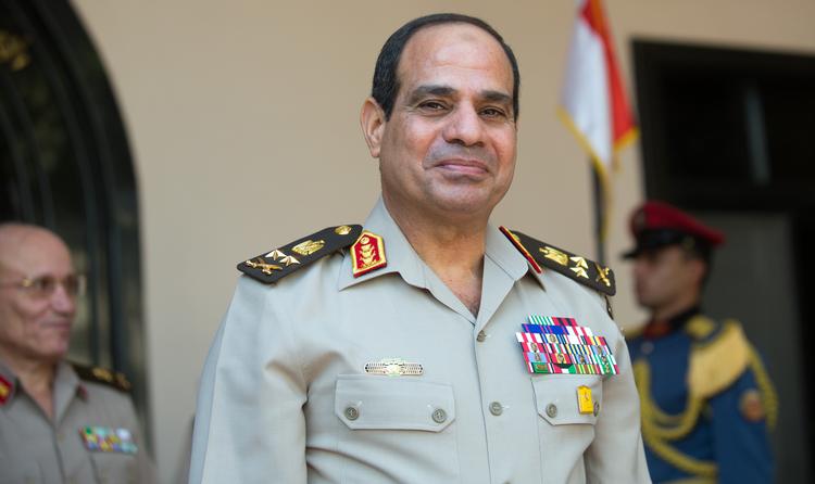 Abdel Fattah al-Sisi, Egyptens magthaver. Anklages for at lade systemkritikere dø i sine fængsler.   Arkivfoto Mkx Vbm Jkh